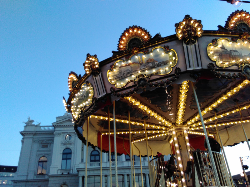 Advent in Zürich mit kleinen Kindern Weihnachtsdorf