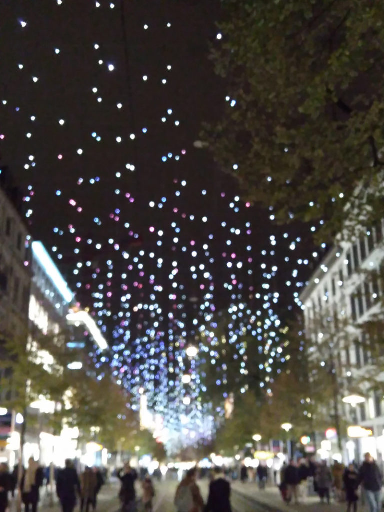 Advent in Zürich mit kleinen Kindern Weihnachtsbeleuchtung